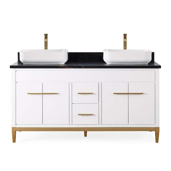 Beatrice Vessel 60 in. W x 22 in. D x 31 5 8 in. H Bathroom