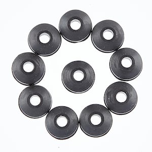 1/4, 37/64 in. Beveled Rubber Washers (10-Pack)