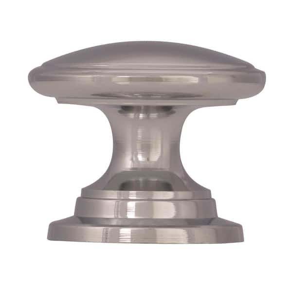 25-Pack Ravino 1 1/4 in.  32mm  Traditional Polished Chrome Round Cabinet Knobs