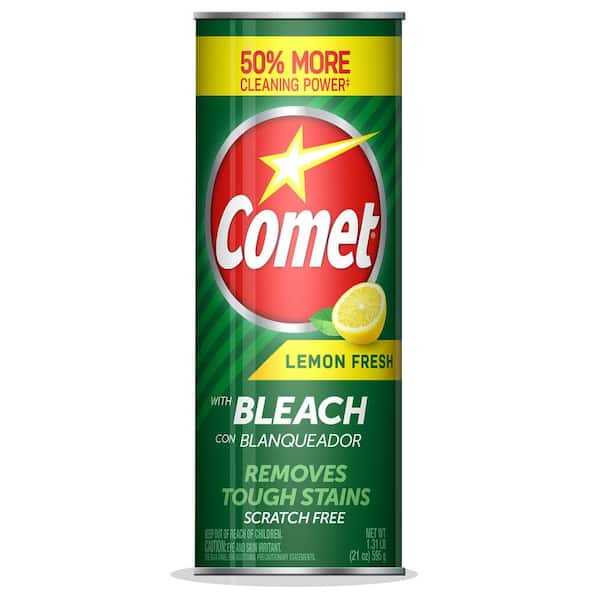 Comet 21 oz. All Purpose Abrasive Powder Cleaner with Bleach, Lemon
