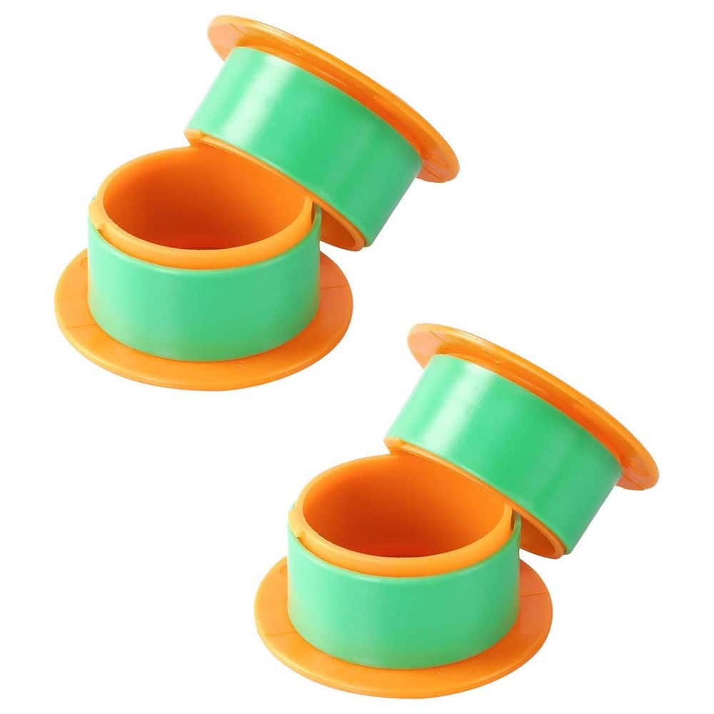 Stretch Film Dispenser for 3-Core Film Shrink Wrap Holder for Shipping and Moving Supplies Orange 2-Pairs price history on PriceWatchPro