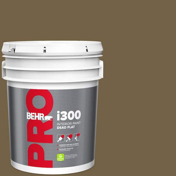 BEHR PRO 5 gal. #PPU7-02 Tree Swing Dead Flat Interior Paint