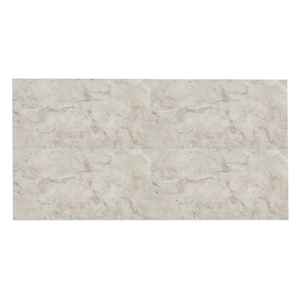 Florence Individual Gray Stone 4 in. x 8 in. Vinyl Peel and Stick Tile Backsplash (4.81 sq. ft./23-Pack)