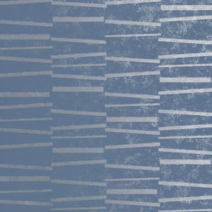 Geometrics Blue Wallpaper Sample