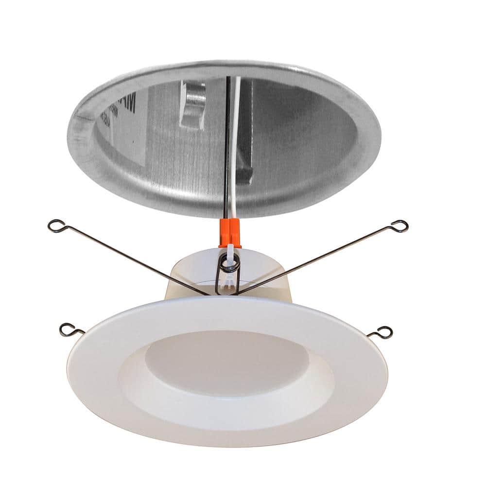 7-Inch Matte White Smart LED Recessed Lighting Kit