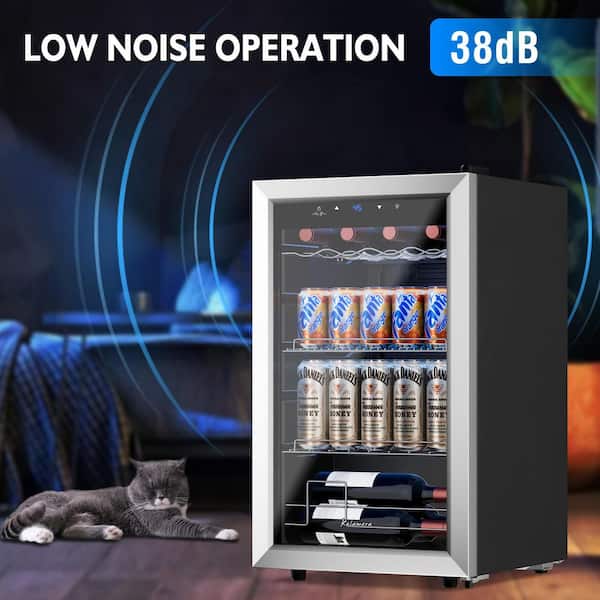 Kalamera 93 Can Compressor Beverage Refrigerator - Beer Cooler KRC
