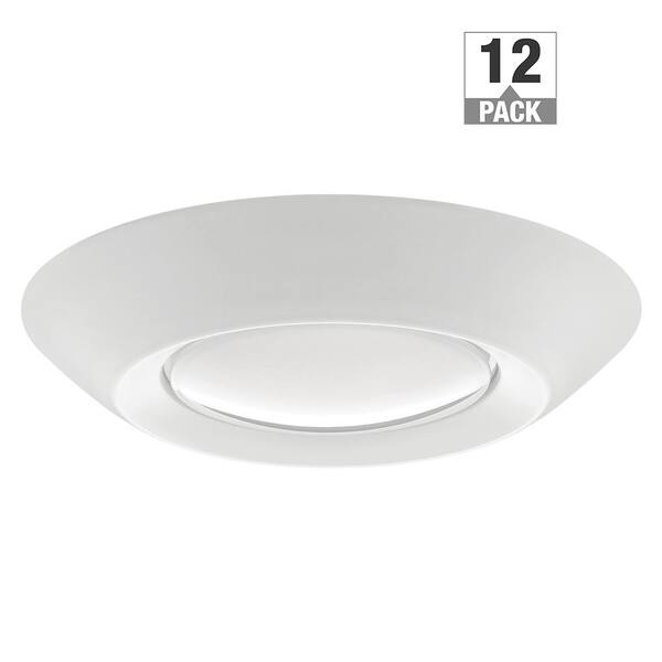Reviews for ETI LIGHTING 5 in./6 in. LED Disk Light White Flush Mount