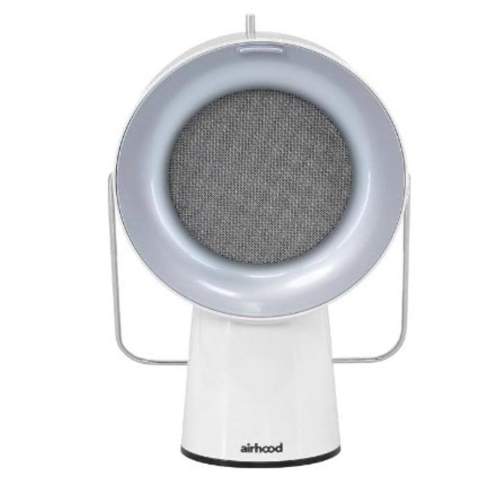 White Portable Kitchen Air Cleaner w/ Activated Charcoal Filter and Stainless-steel Oil Filter for Indoor Grilling price history on PriceWatchPro