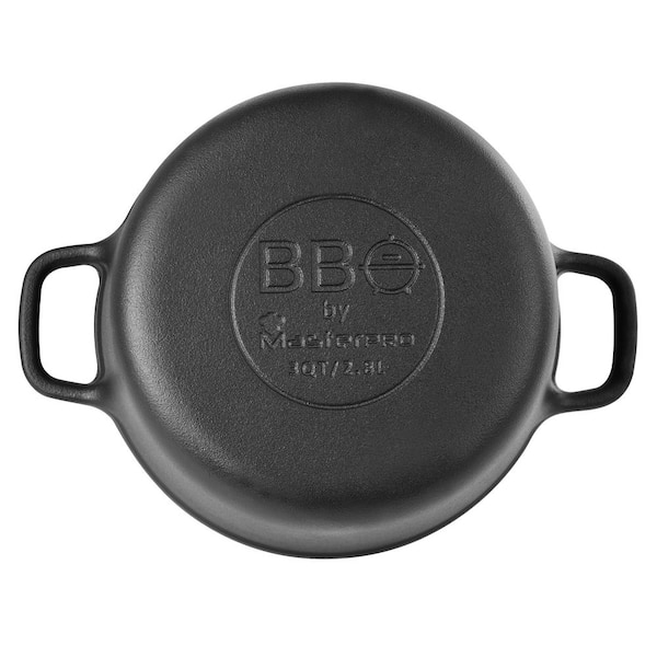 Crock Pot Artisan 2-Tone Cast Iron Round 2.8L Dutch Oven (Red