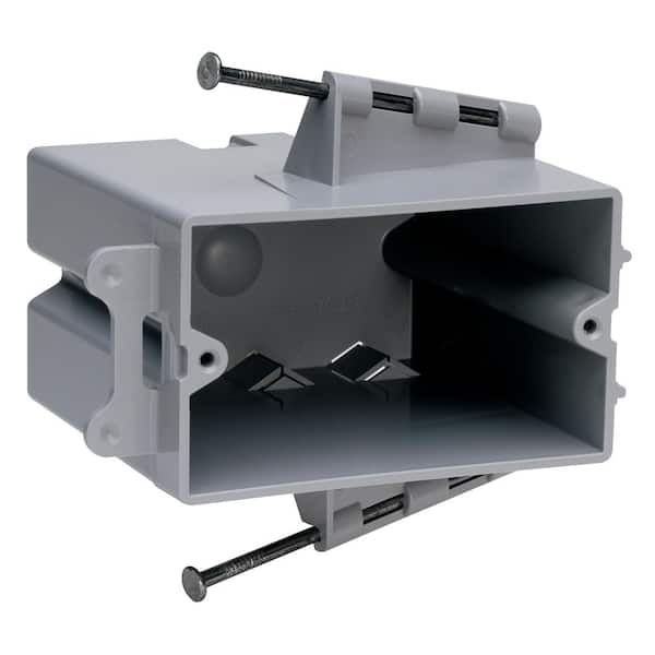 Legrand Pass & Seymour Slater 1-Gang Horizontal Plastic Switch/Outlet Box