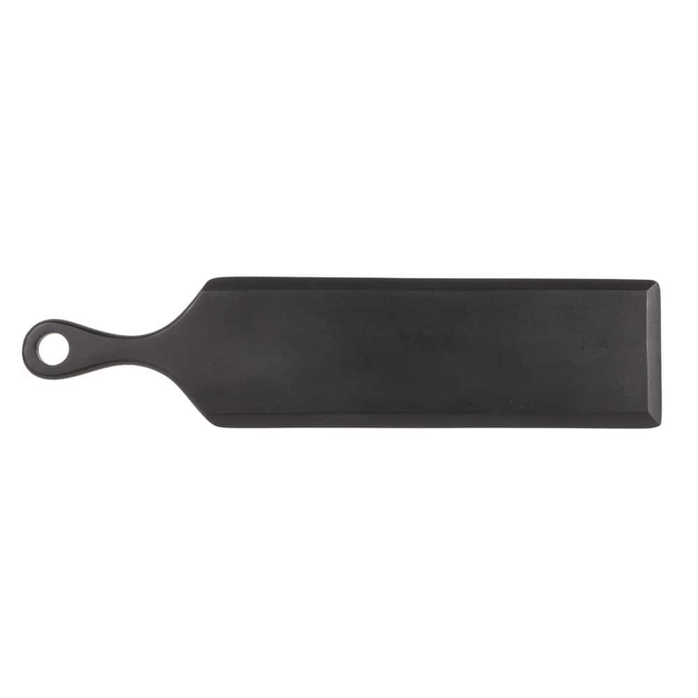 Black Acacia Wood Round Handle Cutting Board
