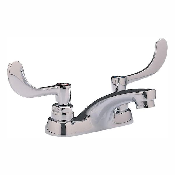 American Standard Monterrey 4 in. Centerset 2-Handle Bathroom Faucet without Drain Wrist Blade Handle in Chrome