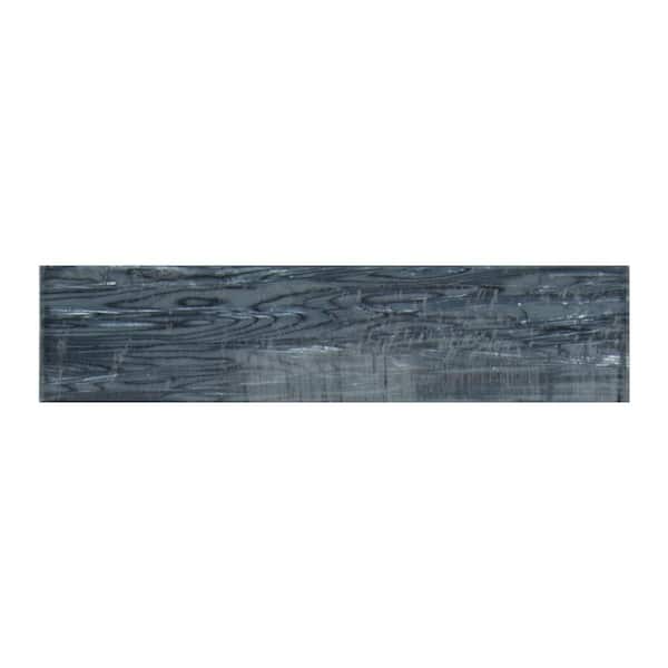 MSI Chilcott Shimmer 3 in. x 12 in. Glossy Glass Stone Look Wall Tile (5 sq. ft./Case)