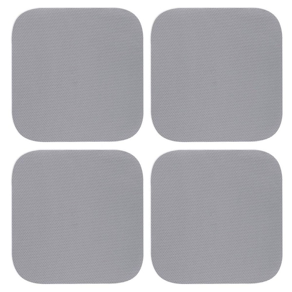 4 Pack Silicone Jar Can - Handheld Opener Gripper Pads Anti-Slip Multi-Use Coasters for Jars and Bottles
