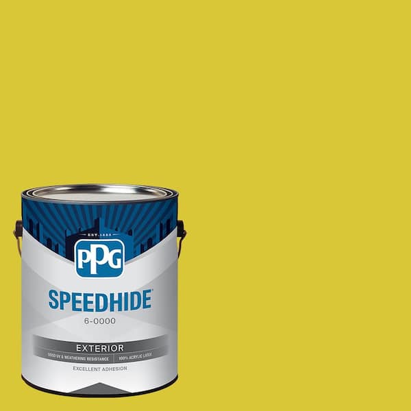 SPEEDHIDE 1 gal. PPG1216-7 Gone Giddy Semi-Gloss Exterior Paint