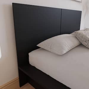 James Black Queen Size Panel Headboard