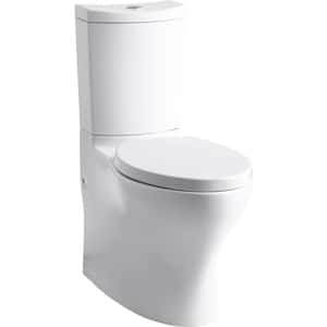 Persuade 2-Piece 1.6 GPF Dual Flush Elongated Toilet With Top-Mount Actuator in White (Seat not Included)