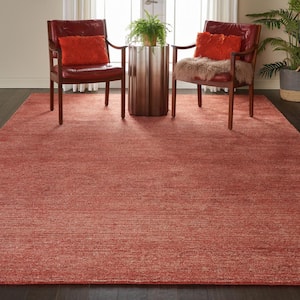 Weston Brick 8 ft. x 11 ft. Solid Contemporary Area Rug