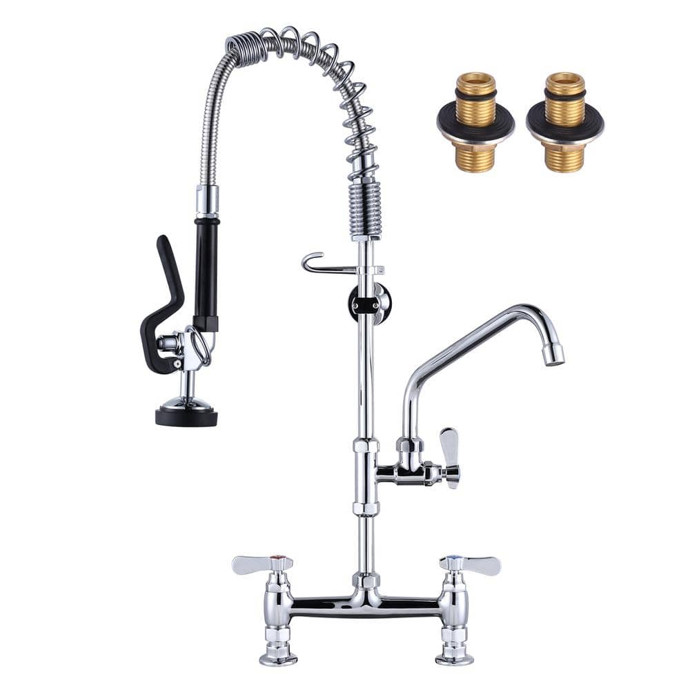Deck Mounted SS304 Kitchen Sink Mixer Faucet 35mm - Kitchen Mixer And