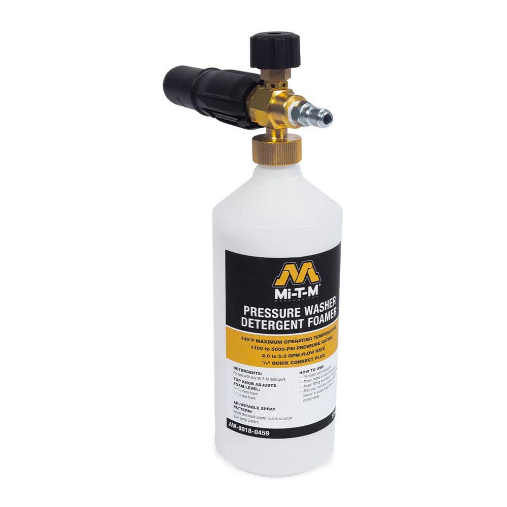 37 oz. Detergent Foamer Pressure Washer Accessory for Gas and Electric Pressure Washers up to 5000 PSI price history on PriceWatchPro