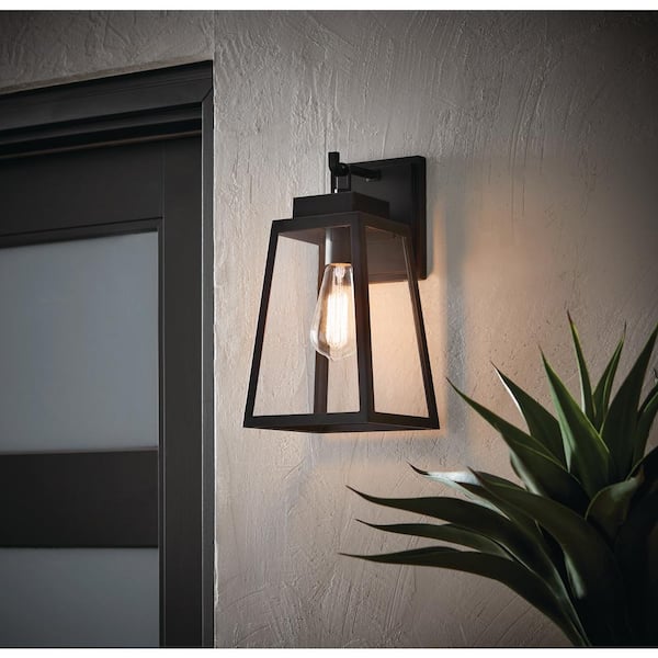 その他 Hampton Bay Black Outdoor LED Wall Lantern by Hampton Bay d2ldlup Amazon.com: Hampton Bay Black Outdoor LED Wall Lantern : Tools