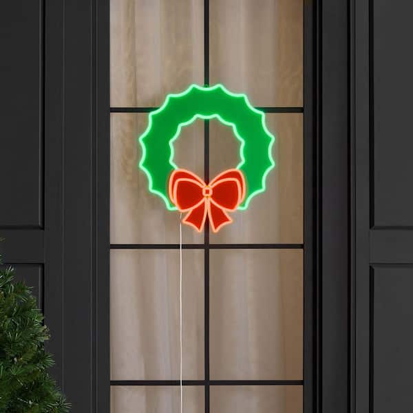 18 in LED Wreath L6