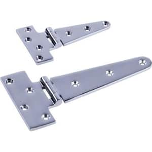 Stainless Steel Marine Heavy Duty Strap T-Hinges - 7 Inch - Sold  Individually