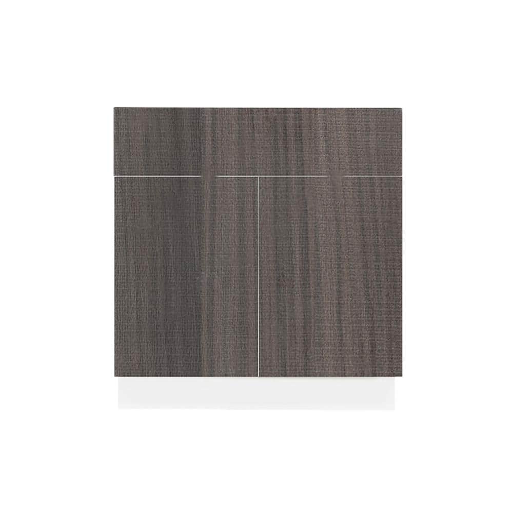 Valencia Assembled 39 in. W x 24 in. D x 34.5 in. H in Chateau Brown Plywood Assembled Sink Base Kitchen Cabinet price history on PriceWatchPro