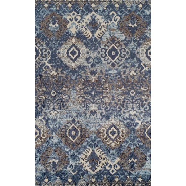 Addison Rugs Richmond 10 Navy 8 ft. 2 in. X 10 ft. Area Rug