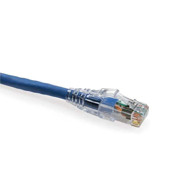 Leviton eXtreme 10 ft. Cat 6+ SlimLine Patch Cord, Blue