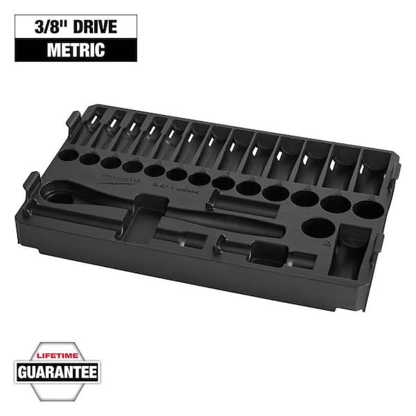 Metric PACKOUT Tray for 3/8 in. Ratchet and Socket Accessory Kit
