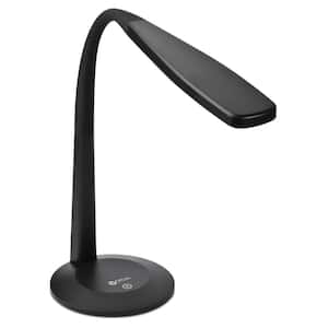 OttLite - Swerve LED Desk Lamp with 3 Color Modes and USB