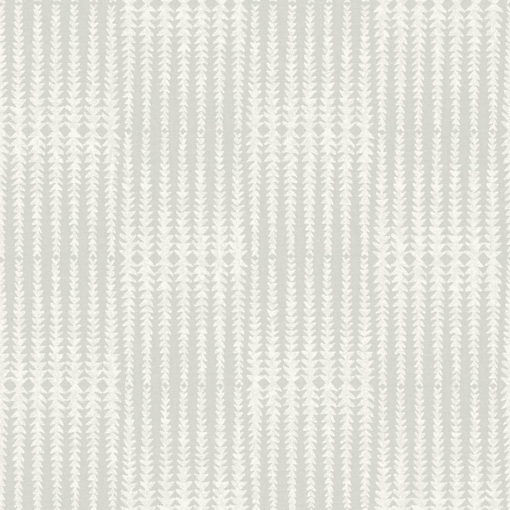 Magnolia Home by Joanna Gaines Vantage Point Grey Paper Peel & Stick Repositionable Wallpaper Roll (Covers 34 Sq. Ft.) -  PSW1014RL