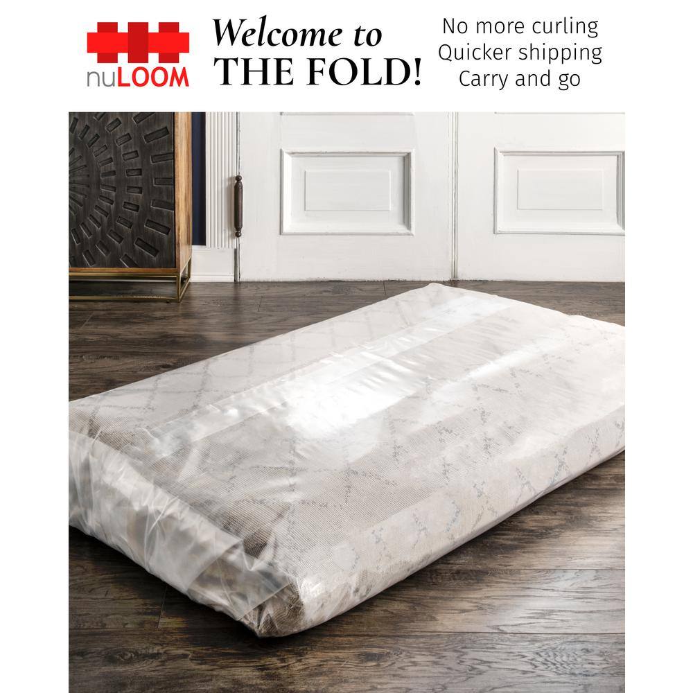 Becca Gray and Taupe 9' x 12' Synthetic Area Rug