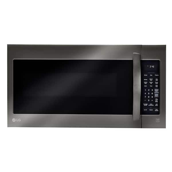 LG 2.0 cu. ft. Over the Range Microwave in Black Stainless Steel with EasyClean and Sensor Cook