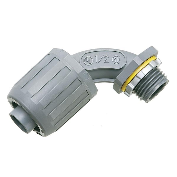 Arlington Industries 3/4 in. 90° NMLT Push Connector (1-Pack)