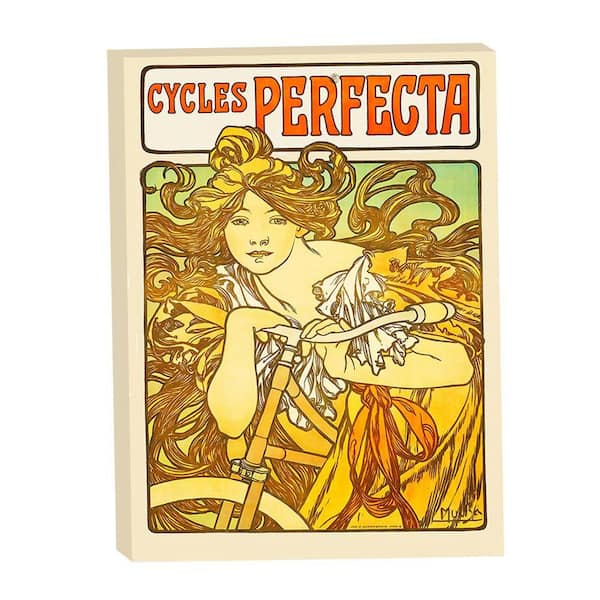 VENICE BEACH Collections Cycles Perfecta Paris Vintage French Cycling Poster by Grotto Studios Unframed Graphic Print 24 in. x 18 in.