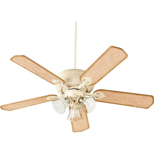 Quorum INTERNATIONAL Chateaux Uni-Pack 52 in. Indoor Persian White Ceiling Fan