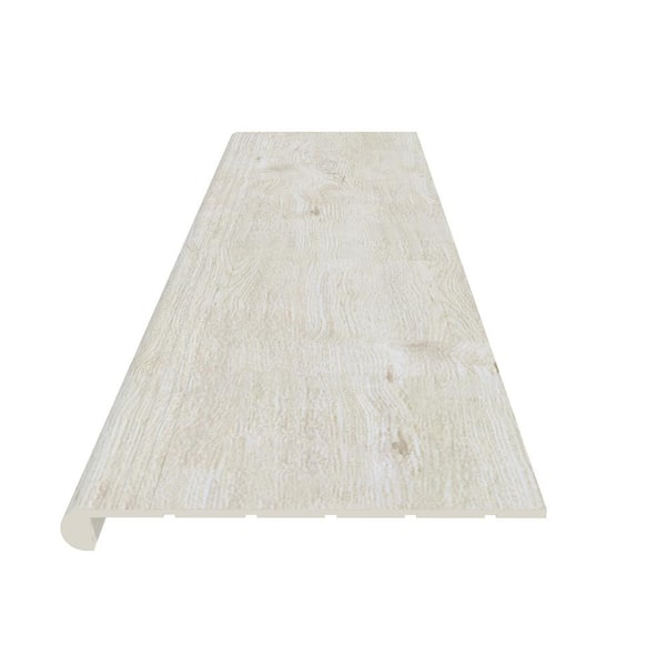 NewTechWood Indoor Flooring Stair Tread in Mongoose Taupe (4 Pieces)