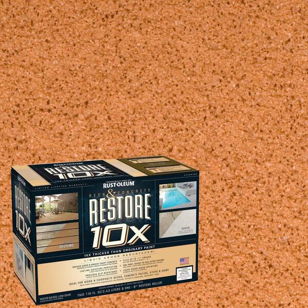 Rust-Oleum Restore 2-gal. Cedar Deck and Concrete 10X Resurfacer