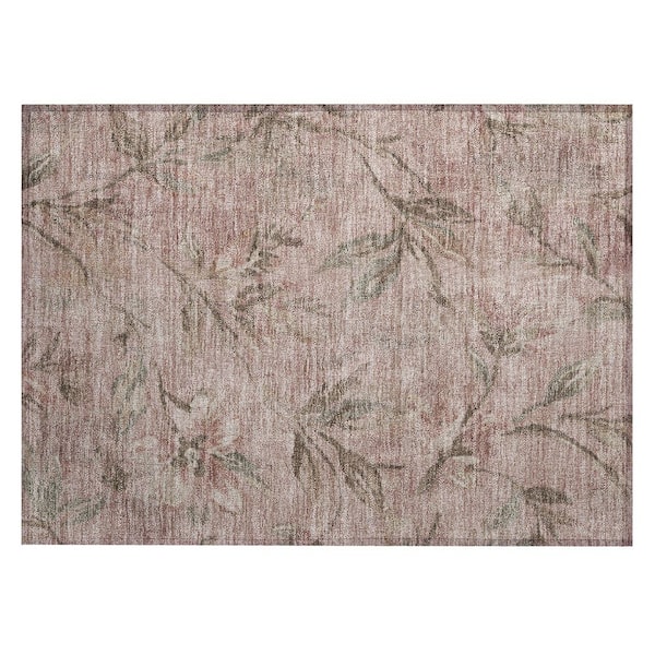 Chantille Machine Washable Indoor/Outdoor Abstract ACN2951 Mauve 2 ft. x 3 ft. Accent Rug