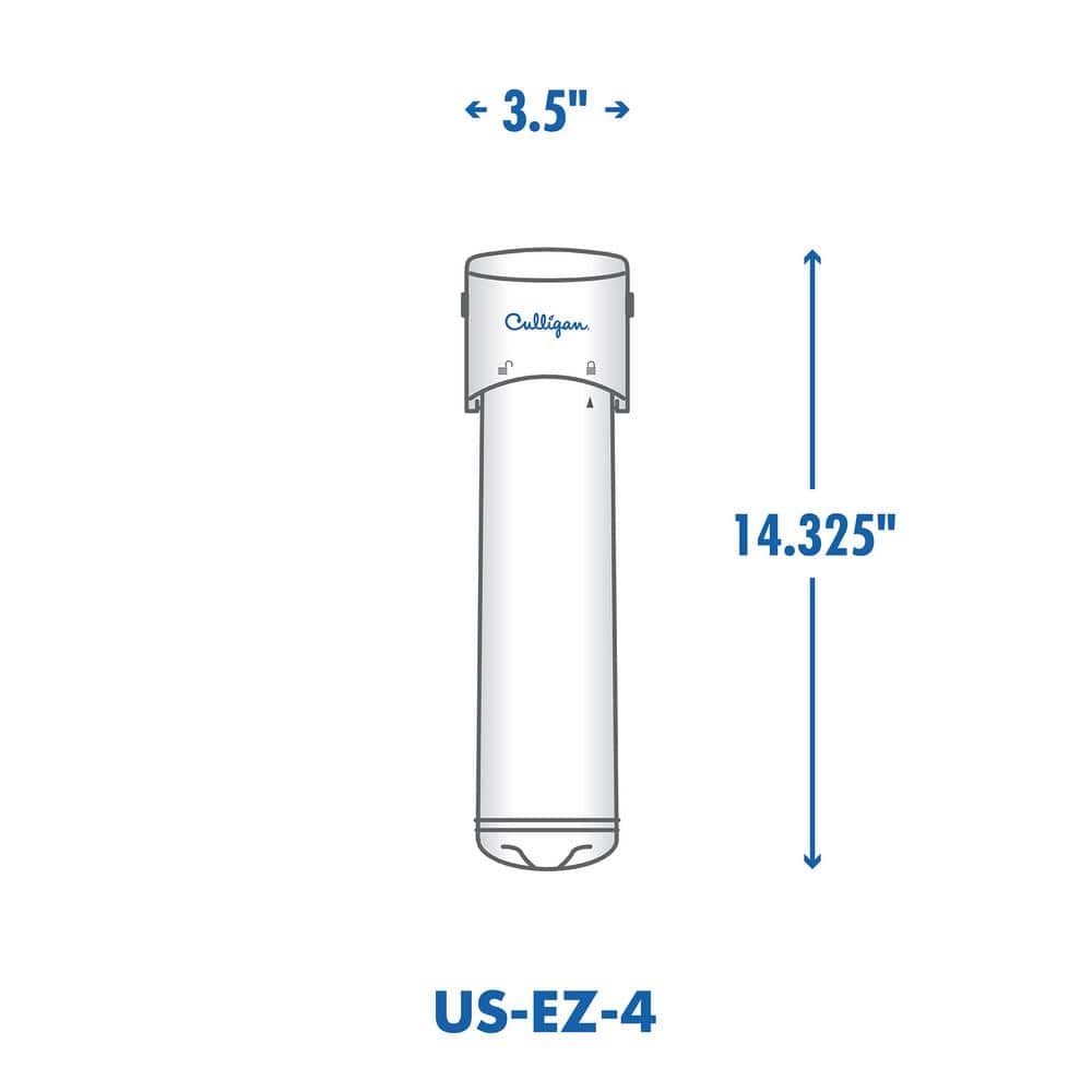 Culligan 500 Gallon Under Sink Carbon Water Filtration System