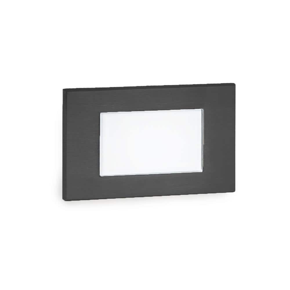 Black Aluminum Dimmable LED Step and Wall Light