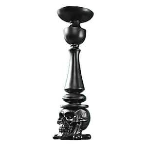 Shadow of Darkness Skull and Bones Candlestick