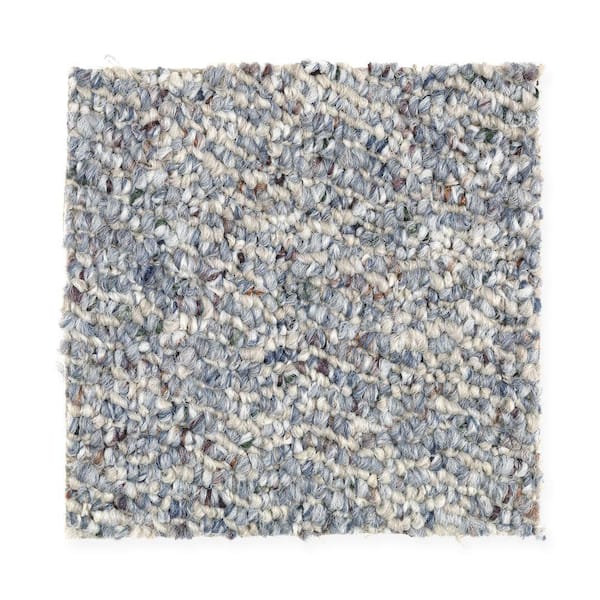 TrafficMaster Carpet Sample - Kent - Color Brookside Berber 8 in. x 8 in.