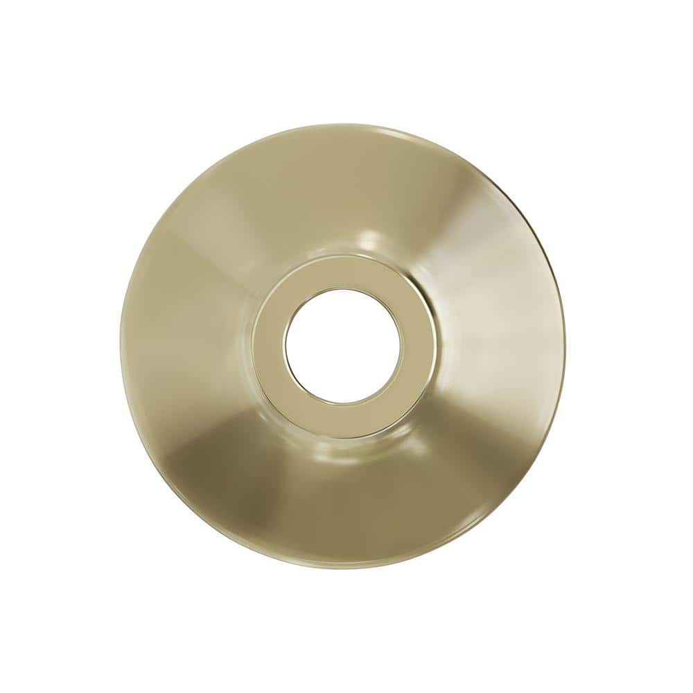 Polished Brass 2.5" x 2.5" Decorative Escutcheon Plate