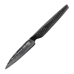 iD3 BLACK SAMURAI 3.5 in. Steel Full Tang Paring Knife