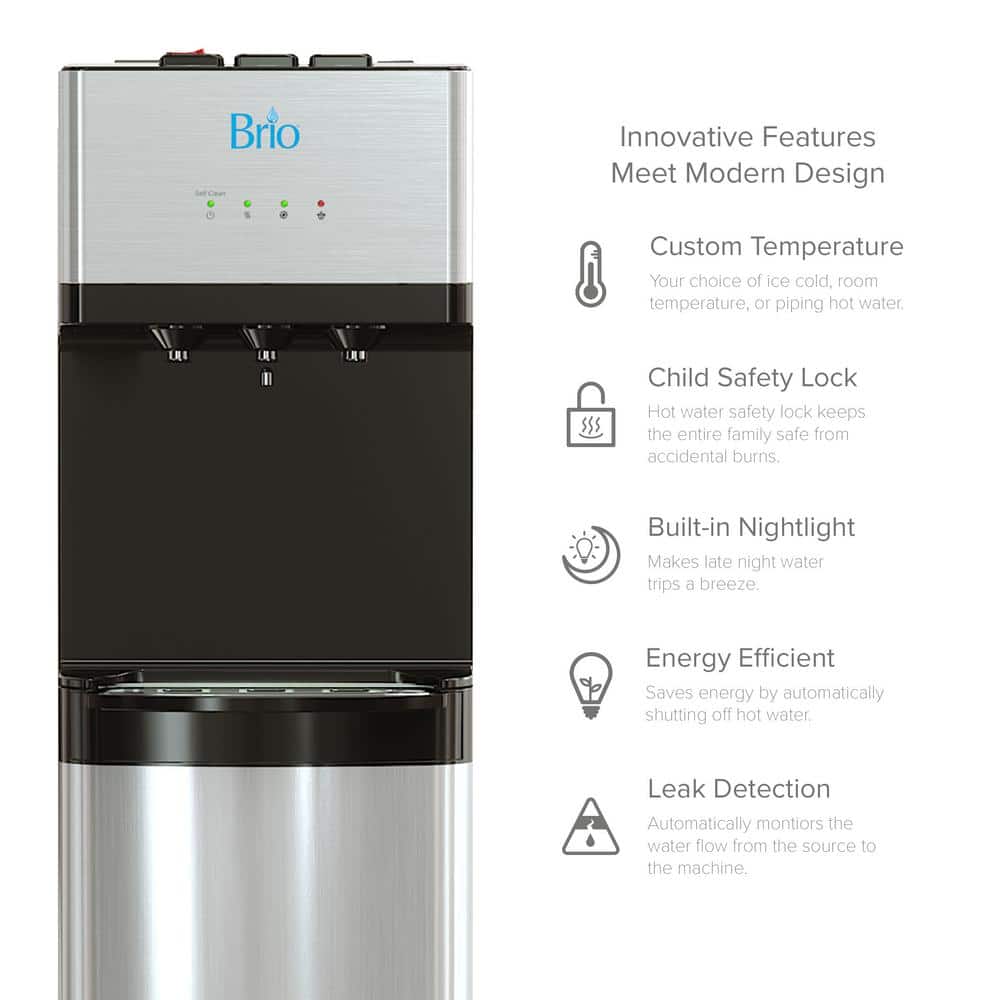 Stainless Steel Bottleless Hot and Cold Water Dispenser