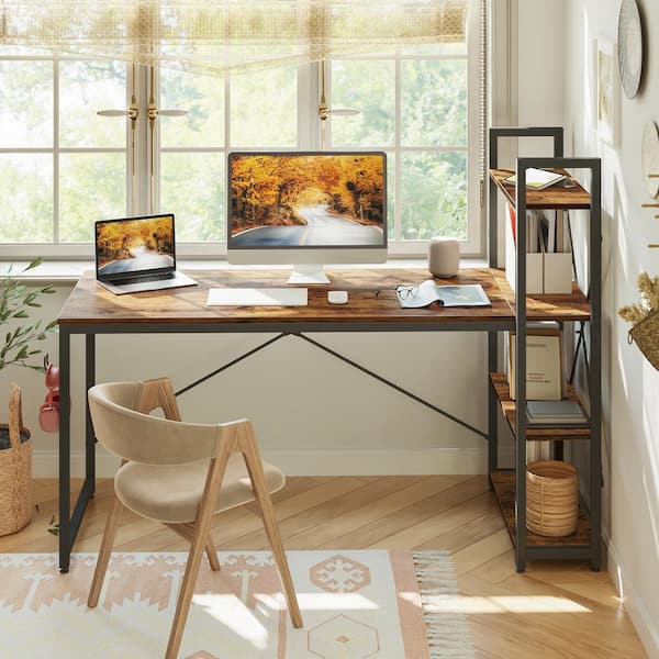 Home Office Desk and Décor Ideas, Rustic Red Door