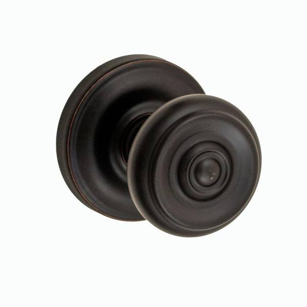 Fusion Solid Brass Oil Rubbed Bronze Cambridge Dummy Knob set with Ketme Rose